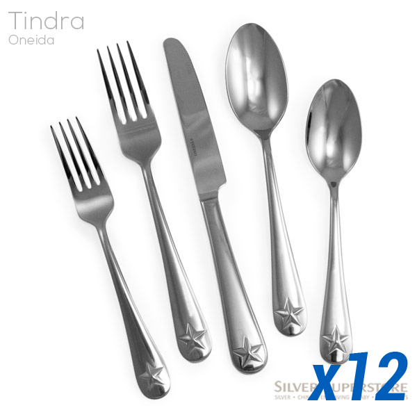 Tindra 65pc Service for 12