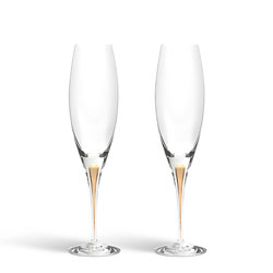 A photo of Intermezzo Gold Champagne Flute Pair