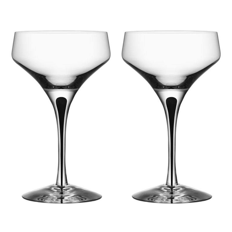 Metropol Black Stem Coupe Pair