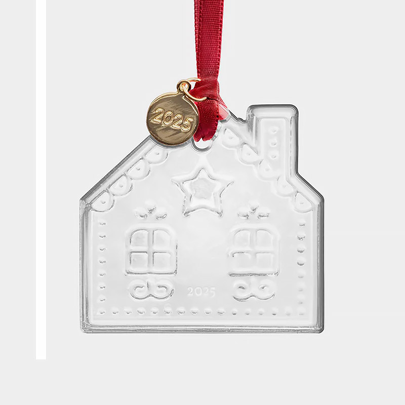 2025 Annual, Gingerbread House, Clear