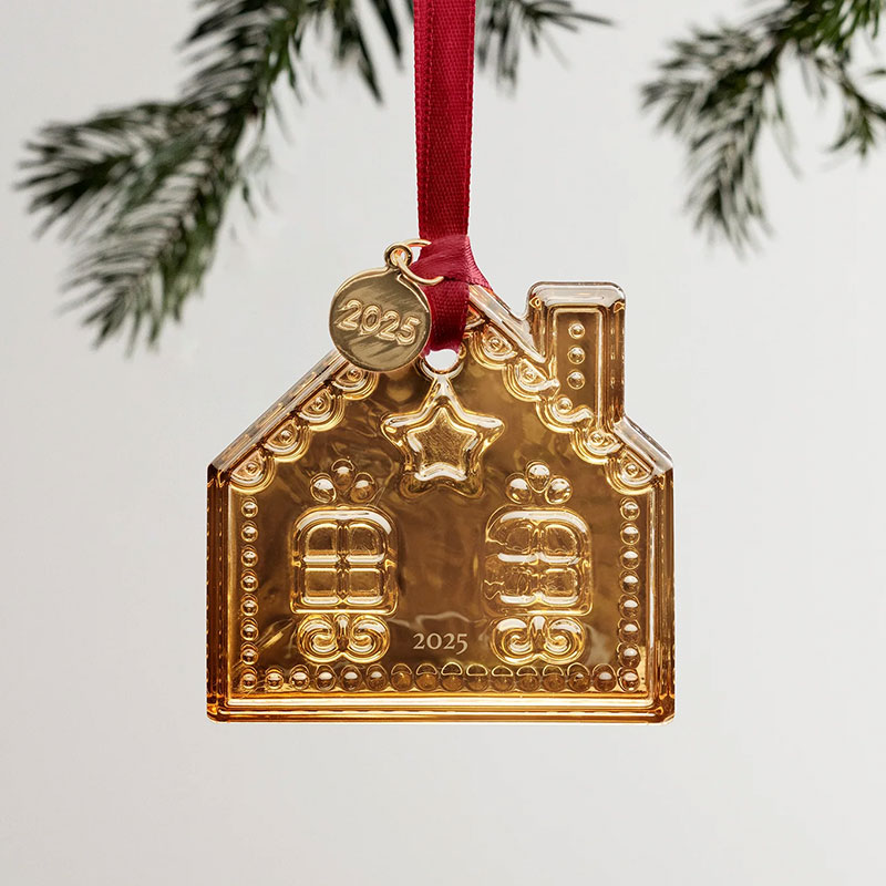 2025 Annual, Gingerbread House, Gold