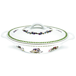 Botanic Garden Covered Oval Casserole, 4pt.