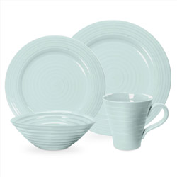 A photo of Sophie Conran Celadon 4pc Place Setting