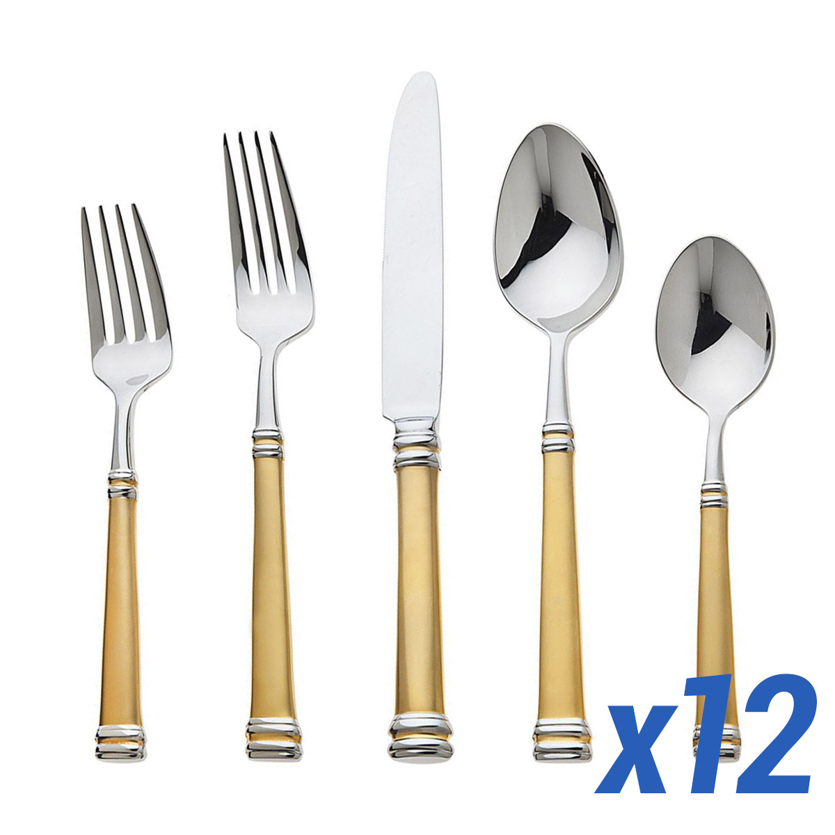 Royal Bramasole Goldplate 60pc Service for 12