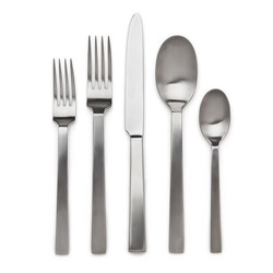 A photo of Rapallo Satin 5pc Place Setting