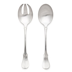 A photo of Violino Satin 2 Piece Salad Serving Set