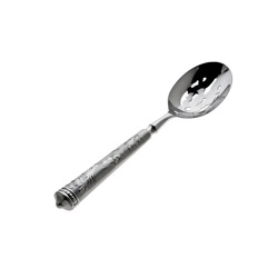 A photo of Audubon's Bird of Paradise Pierced Serving Spoon