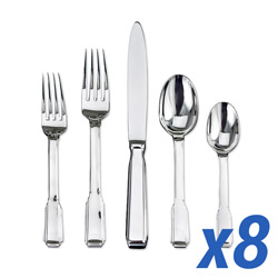 A photo of Art Deco 40pc Service for 8