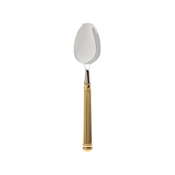 Colonnade Gold Oval Soup Spoon