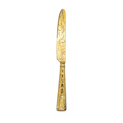 Parisian Garden Gold PVD Dinner Knife