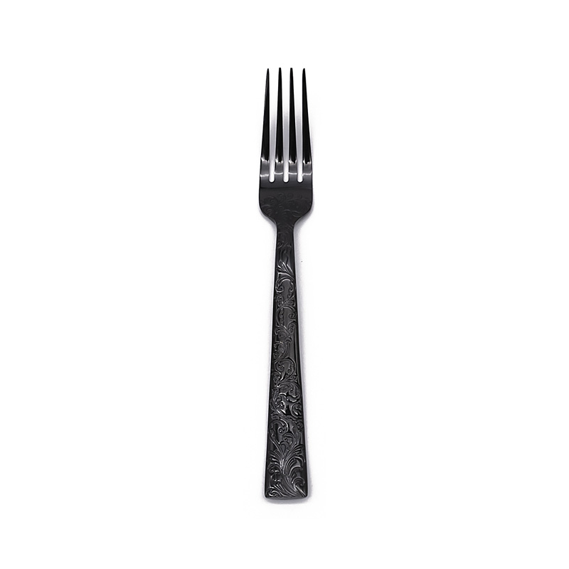 Parisian Garden Black PVD Dinner Fork