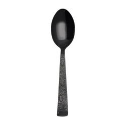 Parisian Garden Black Serving Spoon