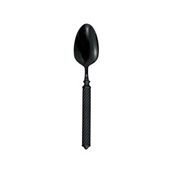 Torsade Black Oval Soup Spoon
