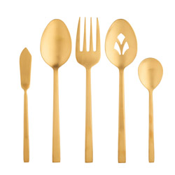 Hover Matte Gold 5pc Hostess Set