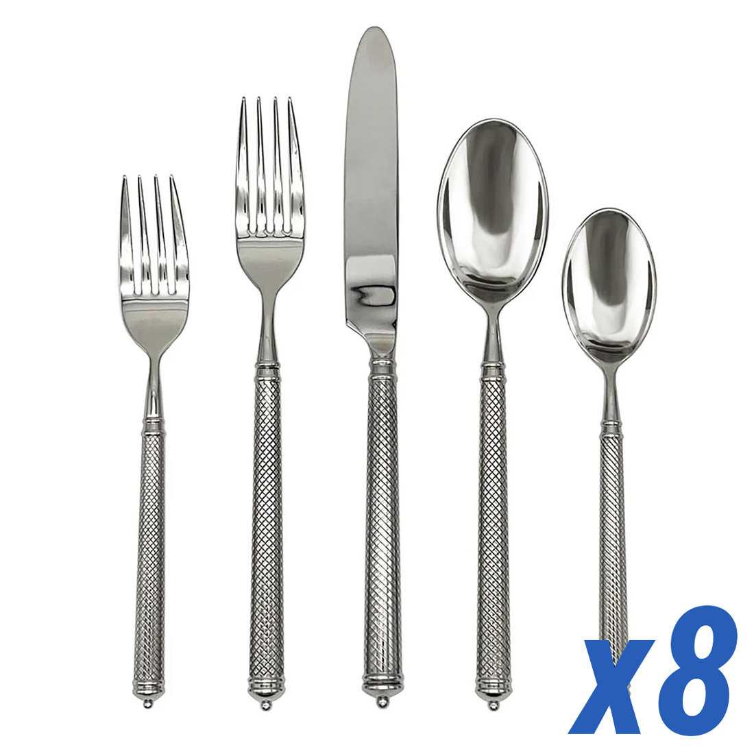 Solitaire 40pc Service for 8