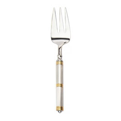 Castello Gold Serving Fork