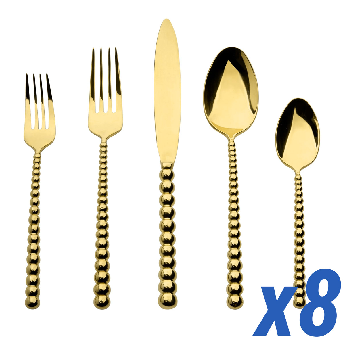 Rondure Gold 40pc Service for 8