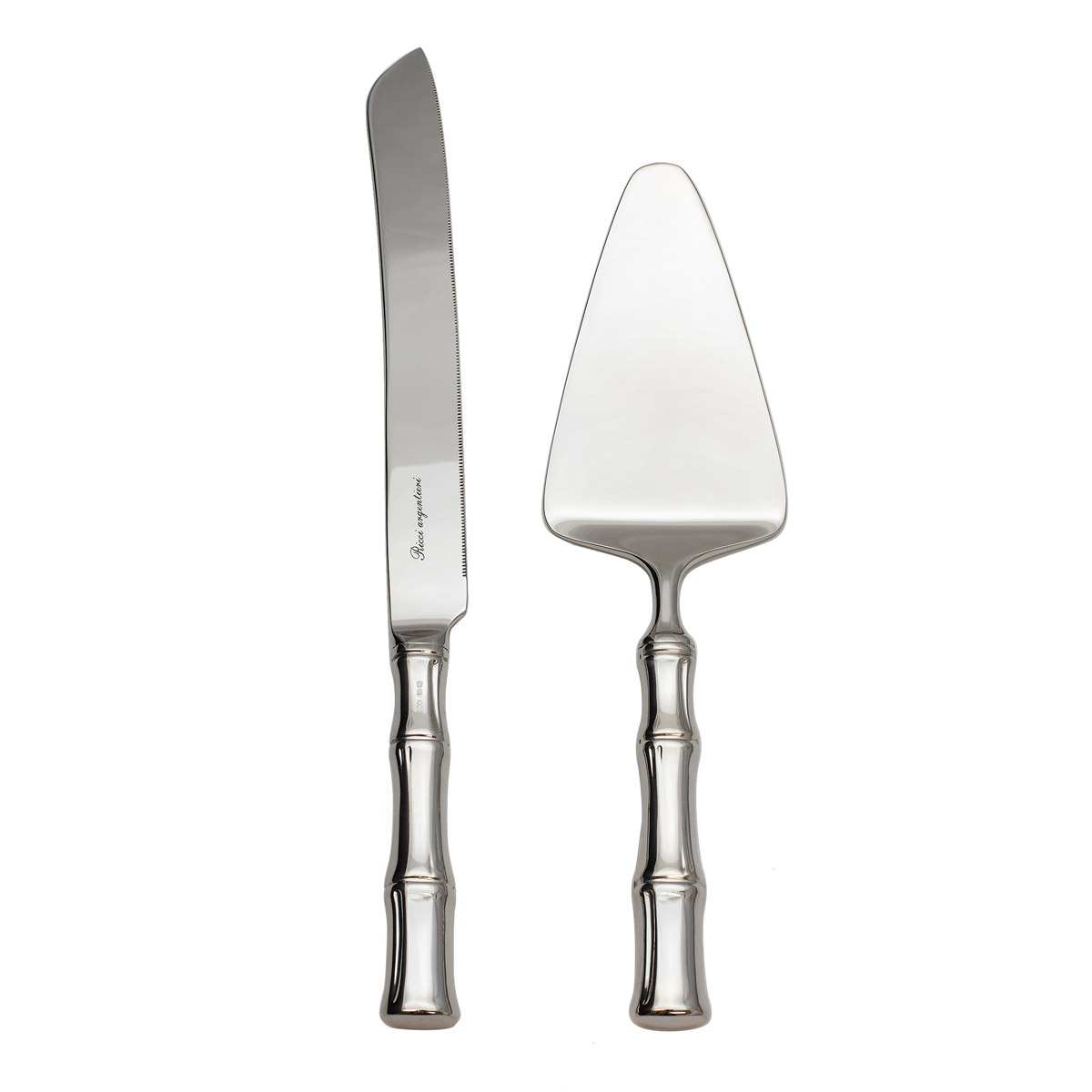 2pc Cake Knife & Server Set