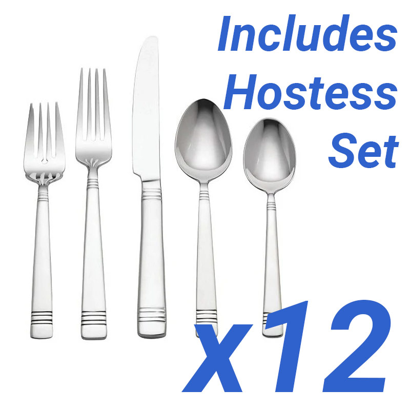 Longwood II 65pc Service for 12