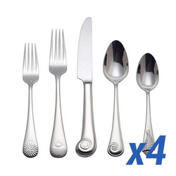 Sea Shells 20 Piece Service for 4