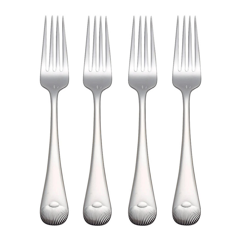 Sea Shells Dinner Forks, Set of 4