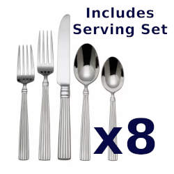 Crescendo II 45pc Service for 8
