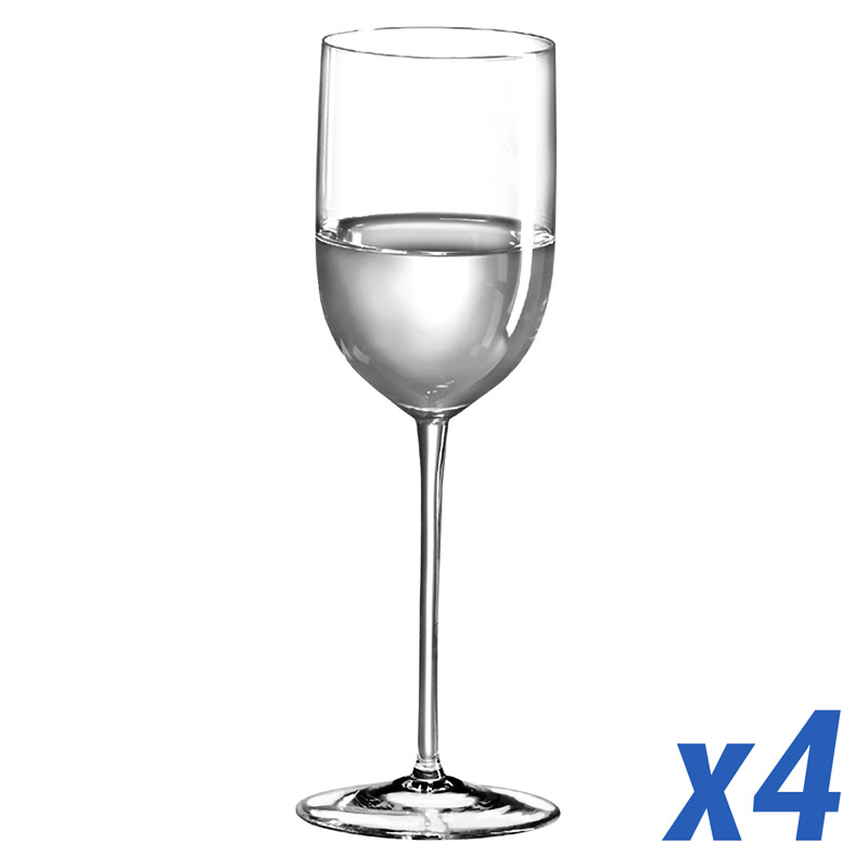 Mineral Water, Long Stem, Set/4