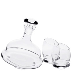 Revolution Decanter and Glasses, 3-piece Set