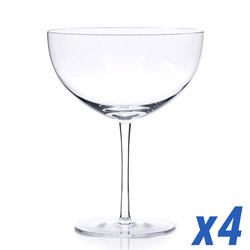 Dessert Pedestal Glass, Set/4