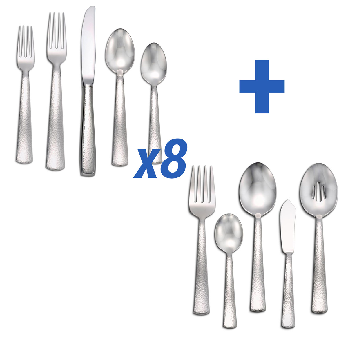 Pinehurst 45pc Service for 8