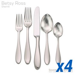 Betsy Ross 20pc Service for 4 Hollow Handle Knives