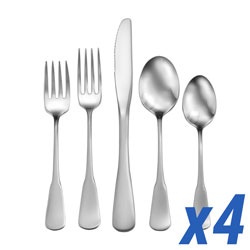 Candra 20pc Service for 4