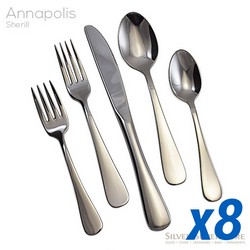 A photo of Annapolis 45pc Service for 8