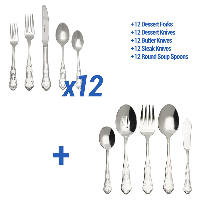 Martha Washington 125pc Service for 12