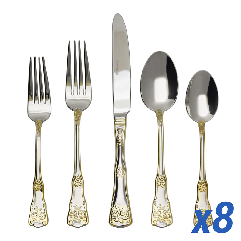 Old Country Roses 40 Piece Service for 8