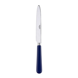 Pop Navy Dinner Knife Serrated