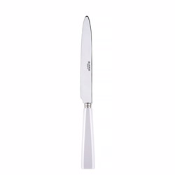 Icone White Dinner Knife Serrated