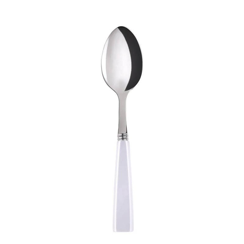 Natura White Dessert Spoon