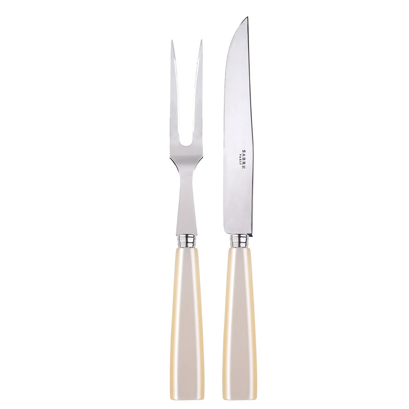 Natura Pearl 2pc Carving Set