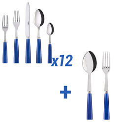 Icone Lapis Blue 62pc Service for 12