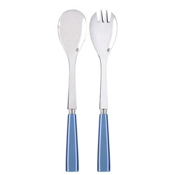 Icone Light Blue 2pc Salad Serving Set