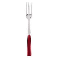 Icone Red Serving Fork