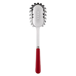 A photo of Pop Burgundy Spaghetti Spoon