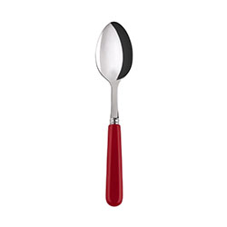 Pop Burgundy Dessert Spoon