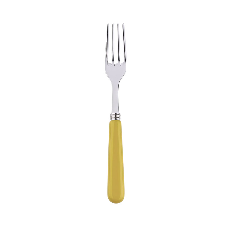 Pop Yellow Dinner Fork