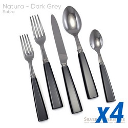 Icone Dark Grey 20pc Service for 4