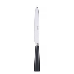 Icone Dark Grey Dinner Knife Serrated