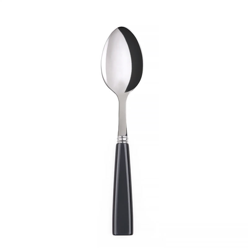 Icone Dark Grey Dessert Spoon