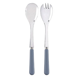 Pop Grey 2 Piece Salad Serving Set
