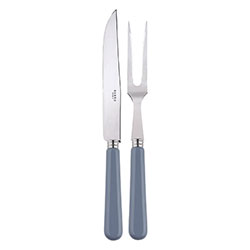 A photo of Pop Grey 2 Piece Carving Set
